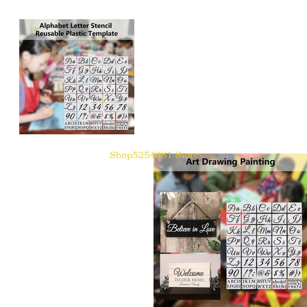 Art Craft Description - AXYC 40 Chiếc Bảng Chữ Cái