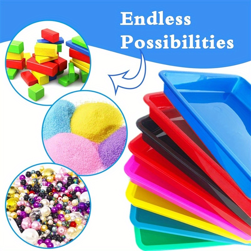 Art Craft Organizer - 5pcs/pack Plastic Art Trays Set 5