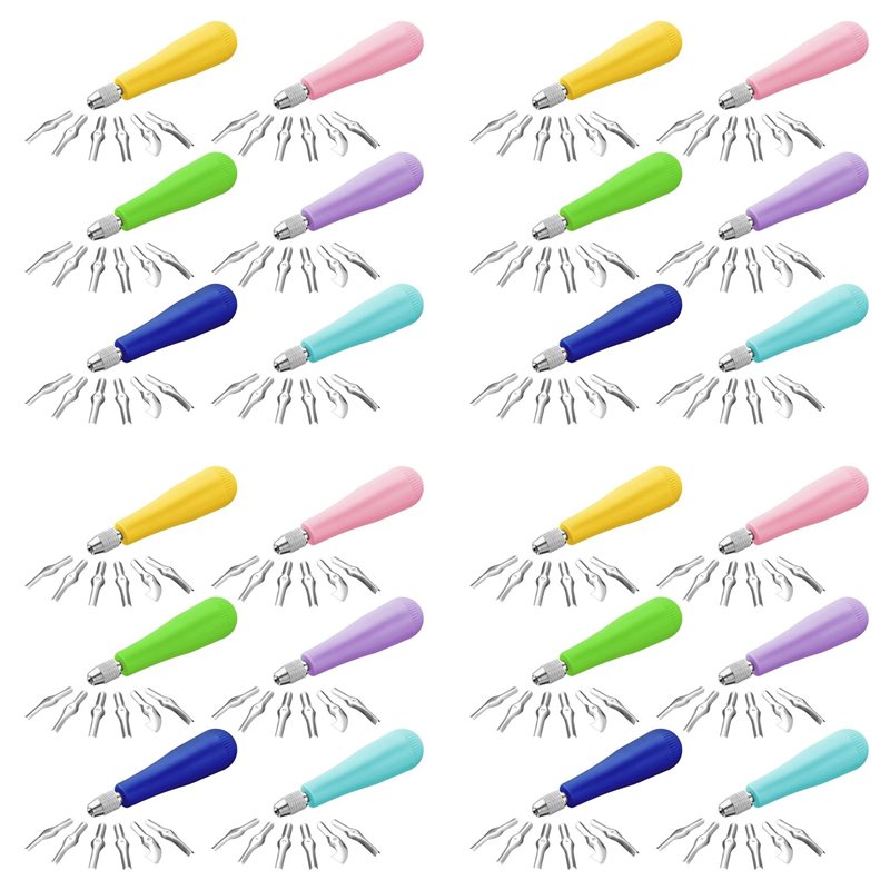 Linocut Carving Tool - 【THANKSGIVING DAY】24Pack Craft Linoleum Cutter Kit