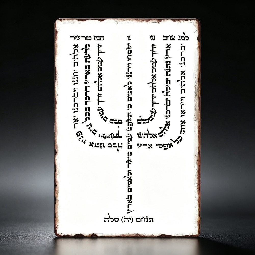 Art & Craft Clipart - CIFBUY Vintage Hebrew YHVH Aluminum Wall
