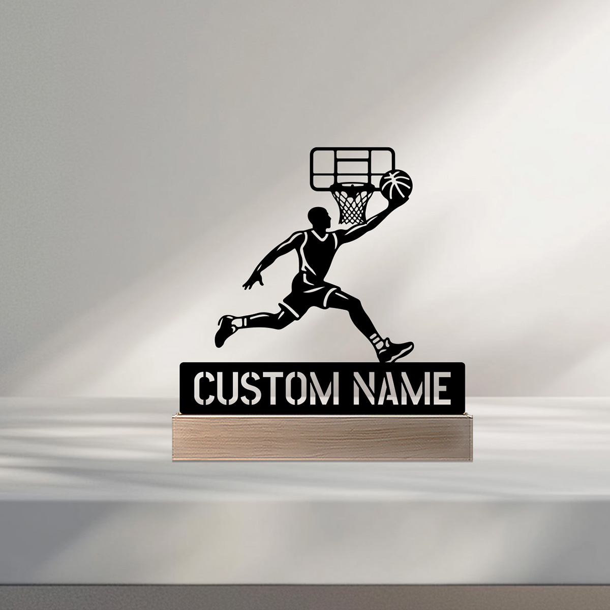 Art Craft Us - 1pc Simple Basketball expert Customized Name