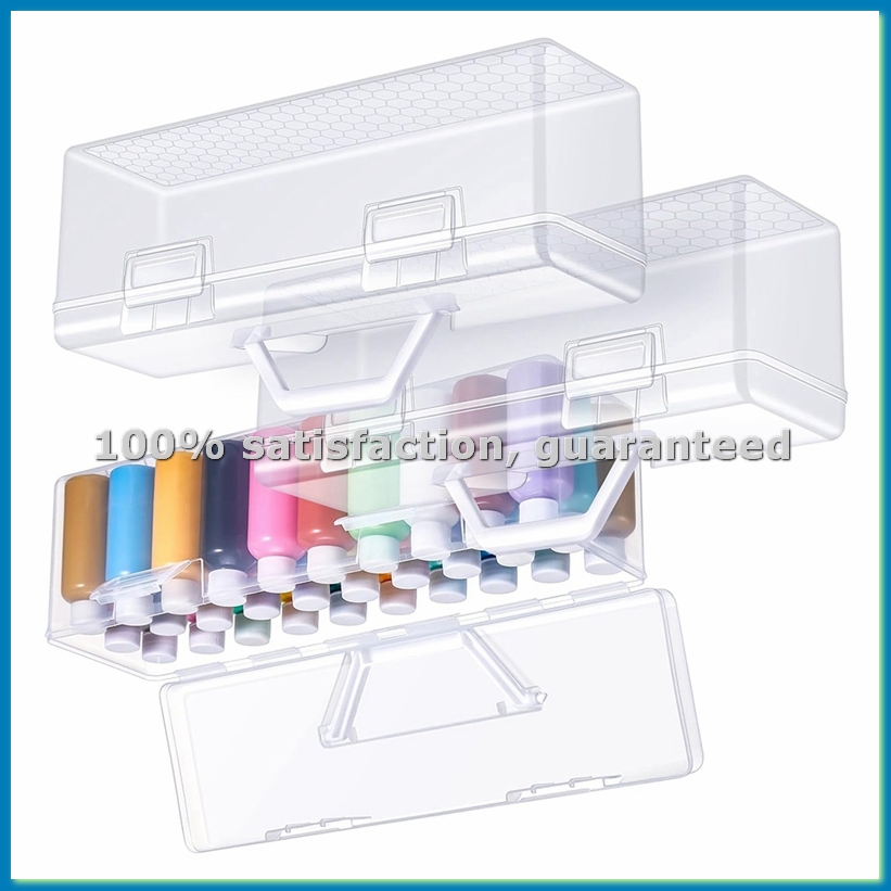 Art Craft Organizer - 3 Pcs Paint Storage Box for