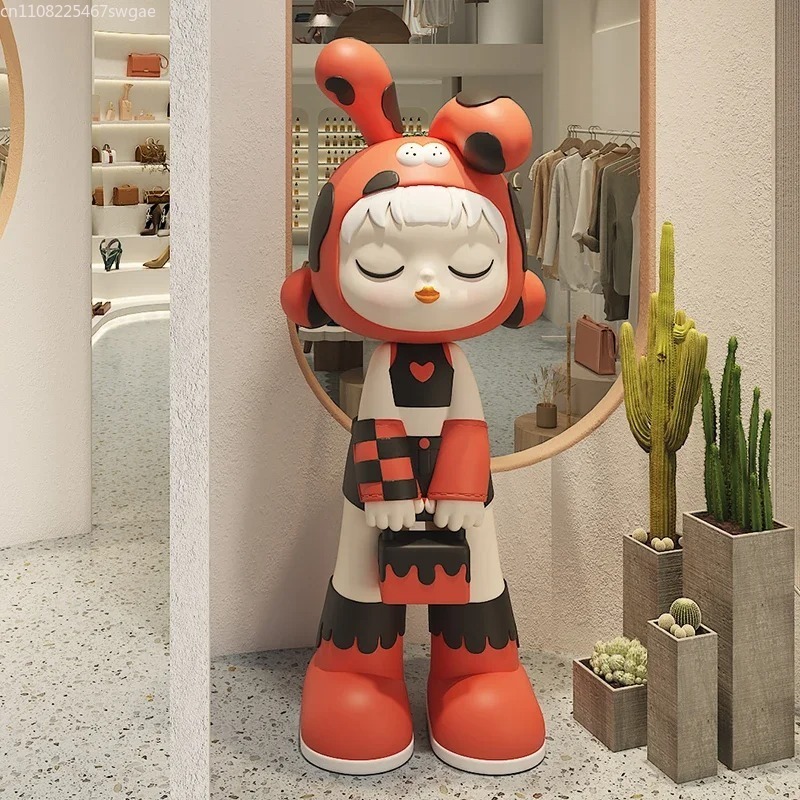 Art Cartoon Girl Statue Indoor - đánh giá và giá Art Craft Model