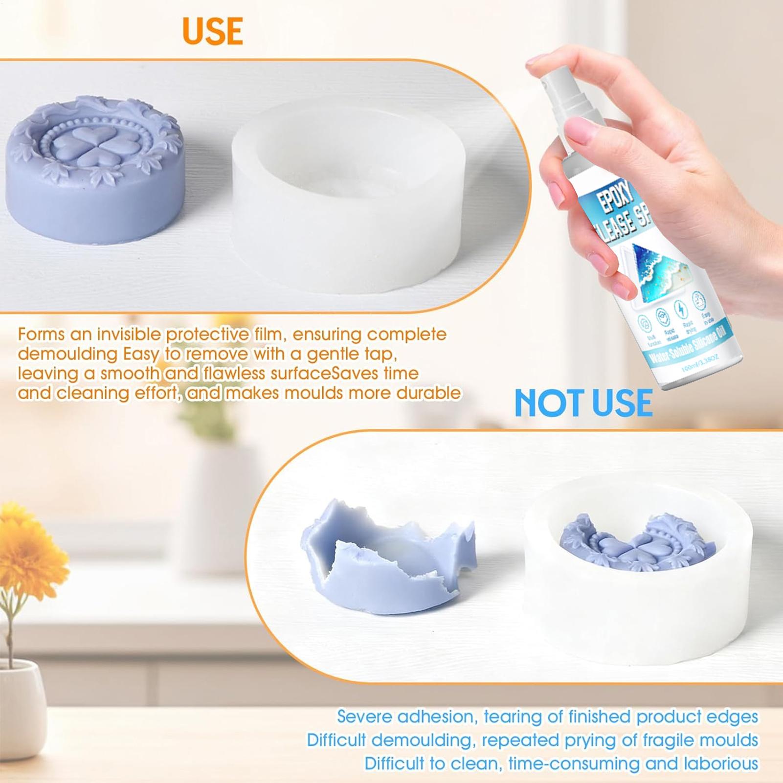 100ml Silicone Release Spray E - đánh giá và giá Art Craft Model
