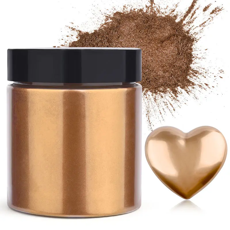 50g/Bottle Metallic Glitter Po - đánh giá và giá Resin Pigment Powder