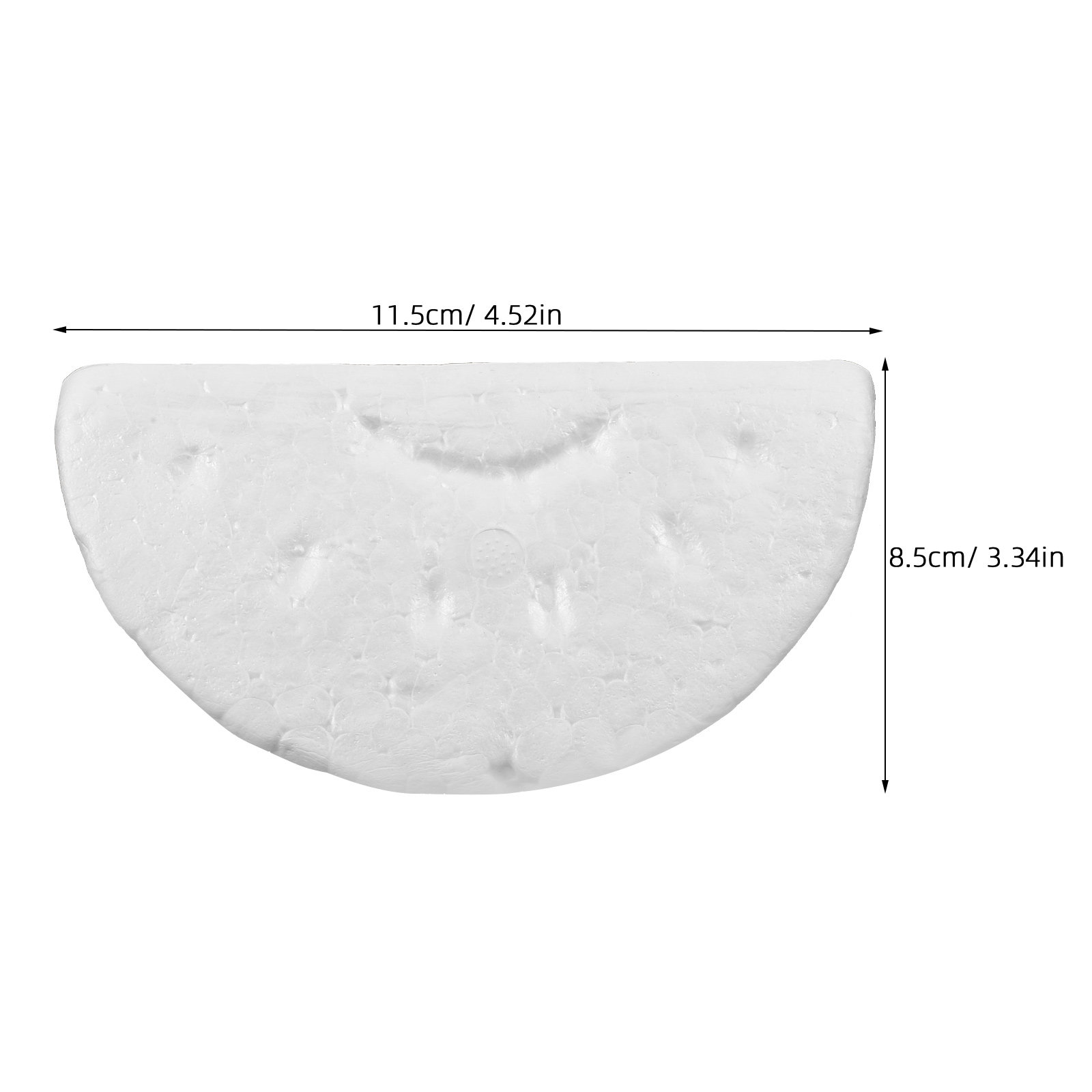 5Pcs Blank White Foam Watermel - đánh giá và giá Art Craft Doodle