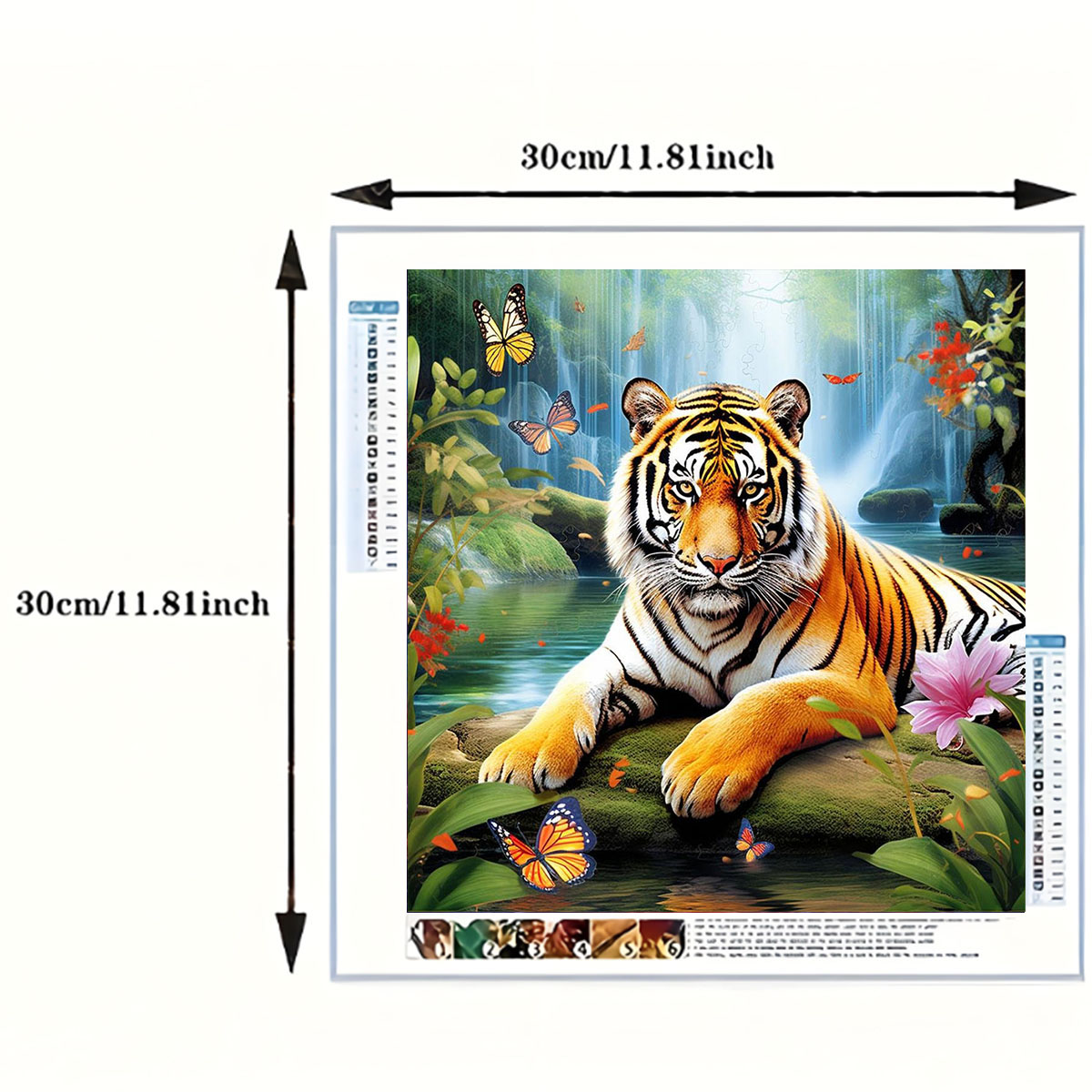 1 Set of Tiger King Diamond Pa - đánh giá và giá Art Craft Website