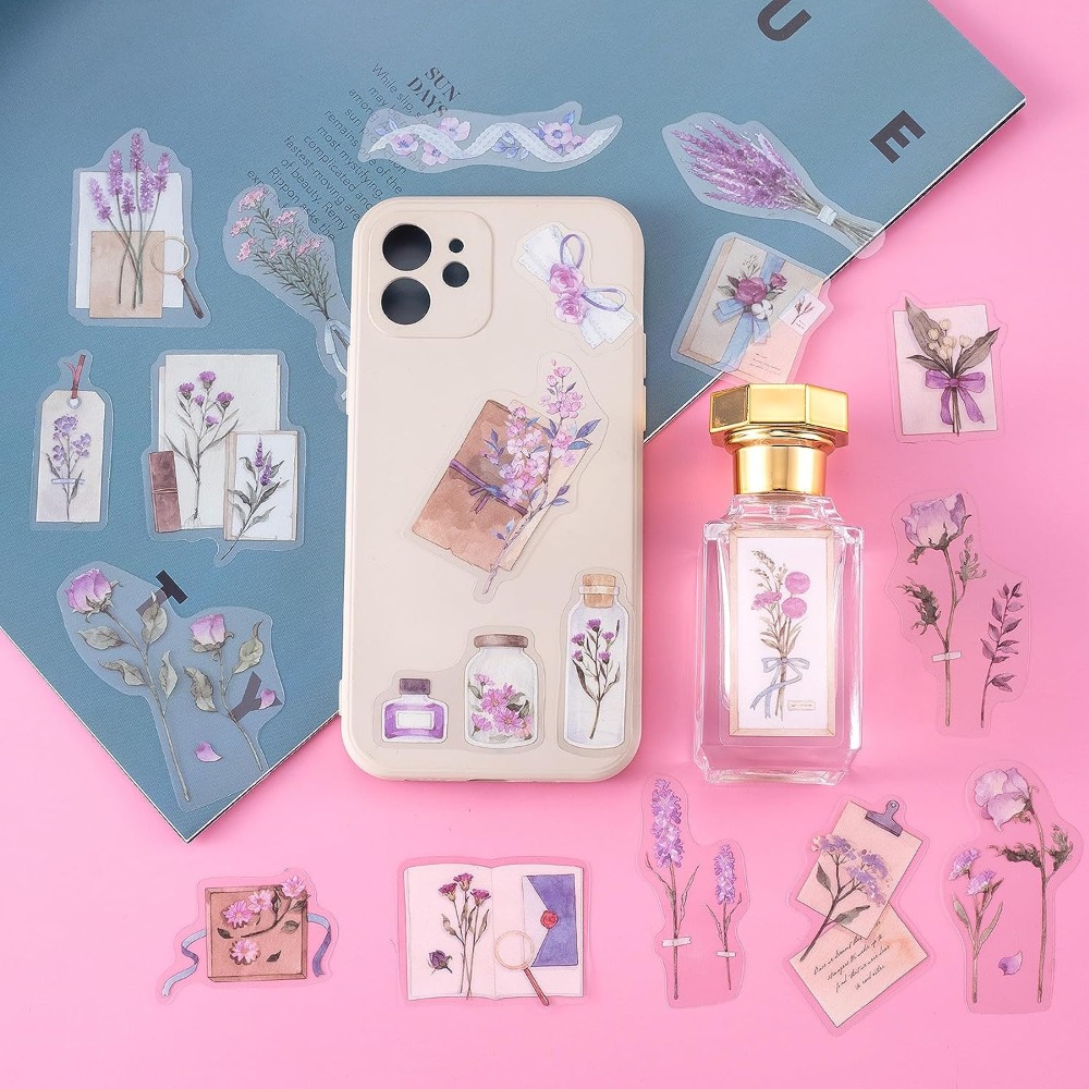 80PCS Lavender Scrapbook Stick - đánh giá và giá Art Craft Journal