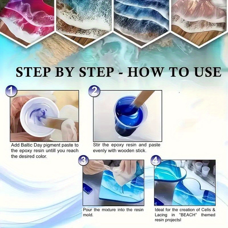 24 Colors/8 Colors 5g 0.18oz P - đánh giá và giá Resin Pigment Powder