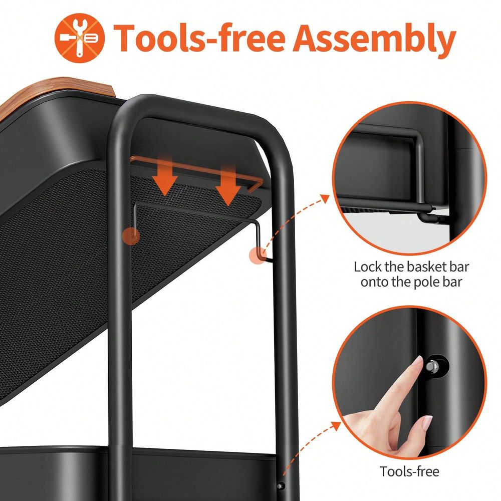 3Tier Rolling Cart, Metal Util - đánh giá và giá Art Craft Organizer