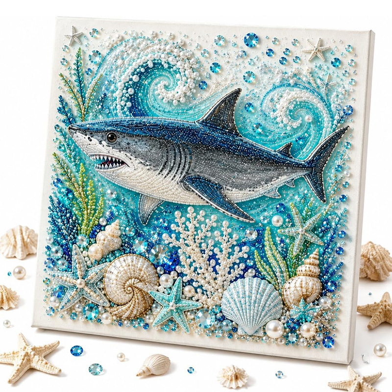 Ocean Theme Pearl Art DIY Kit  - đánh giá và giá Art Craft Website
