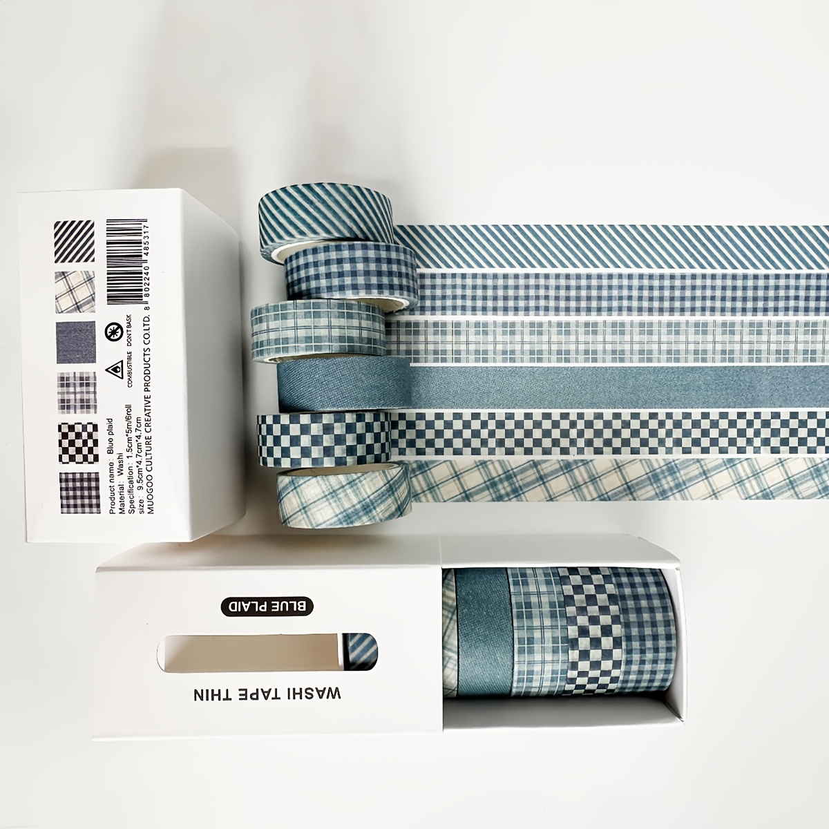 Washi Tape Set, 6 Rolls, Assor - đánh giá và giá Art Craft Journal