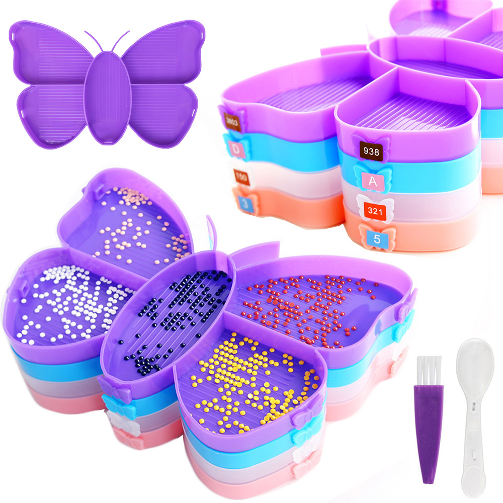 Diamond Painting Butterfly Tra - đánh giá và giá Art Craft Organizer