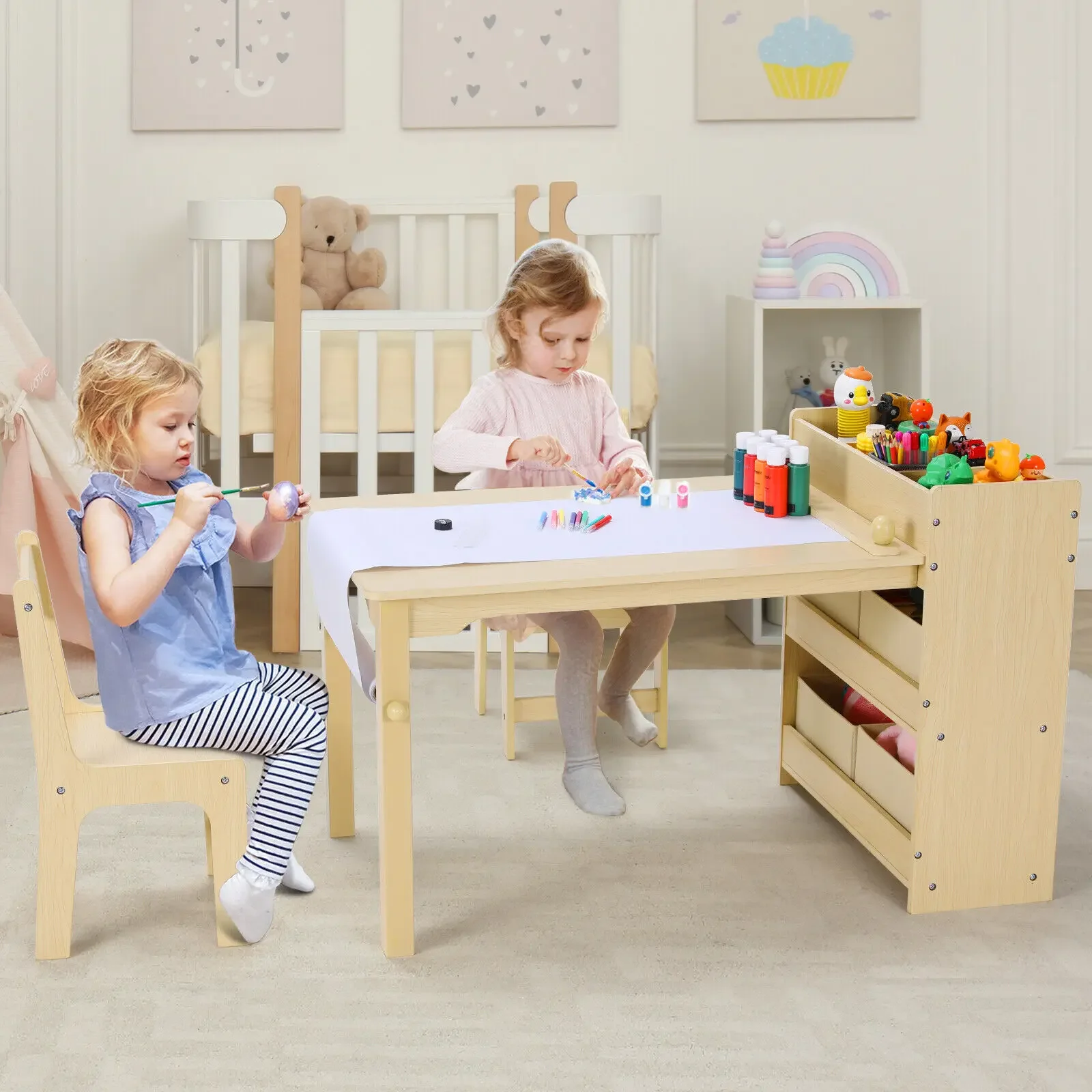 Kids Art Table & 2 Chairs Set  - đánh giá và giá Art And Craft Quotes For Kids