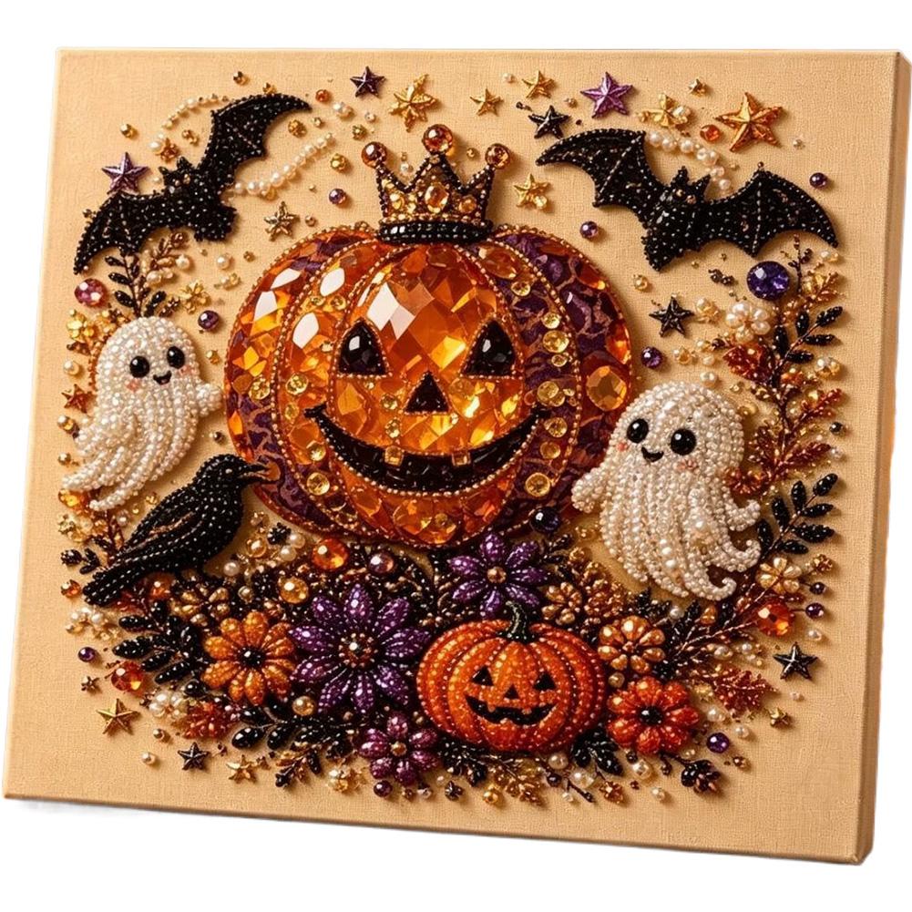 Halloween Ghost & Pumpkin 3D P - đánh giá và giá Art Craft Website