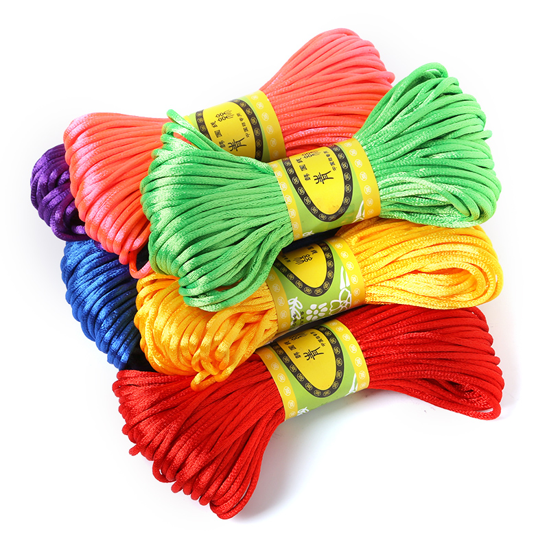 2mm 20meter Soft Satin Rattail - đánh giá và giá Macrame Cord Cotton