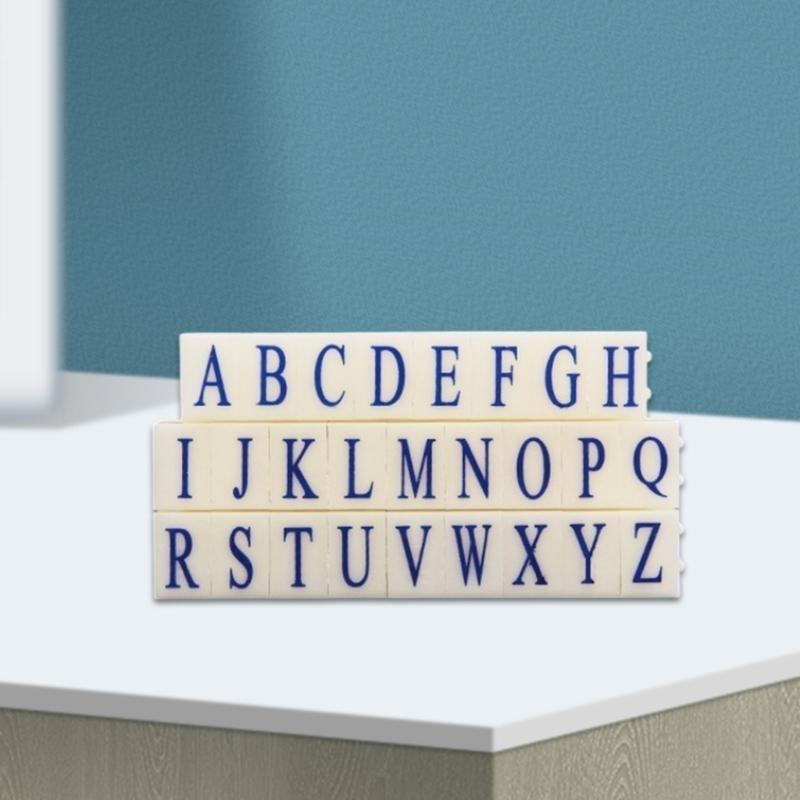 97BA 26Pcs Large Letter Stamp  - đánh giá và giá Art Craft Description