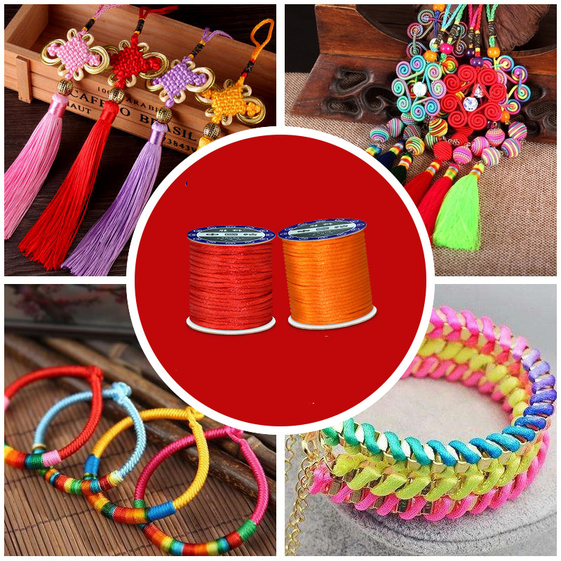 1.5Mm 2Mm 2.5Mm Nylon Cotton Đ - đánh giá và giá Macrame Cord Cotton