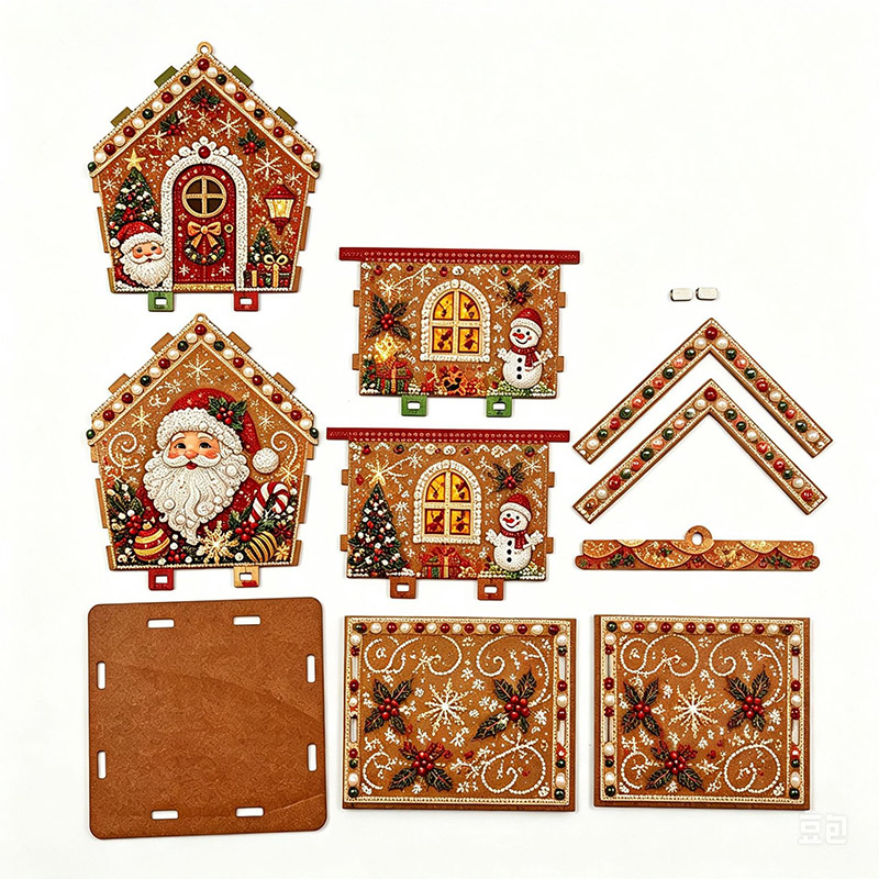 Christmas Cottage Plymagic Diy - đánh giá và giá Art Craft Website