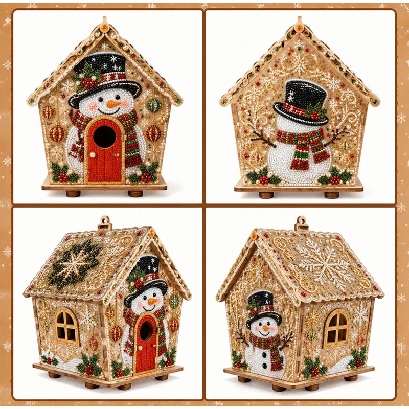 Christmas Cottage Plymagic Diy - đánh giá và giá Art Craft Website