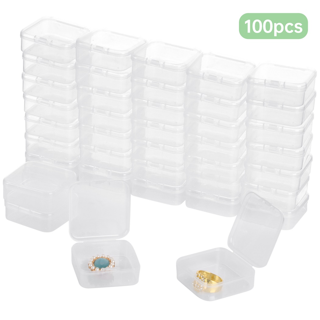 100Pcs Plastic Beads Storage C - đánh giá và giá Eco Art Craft