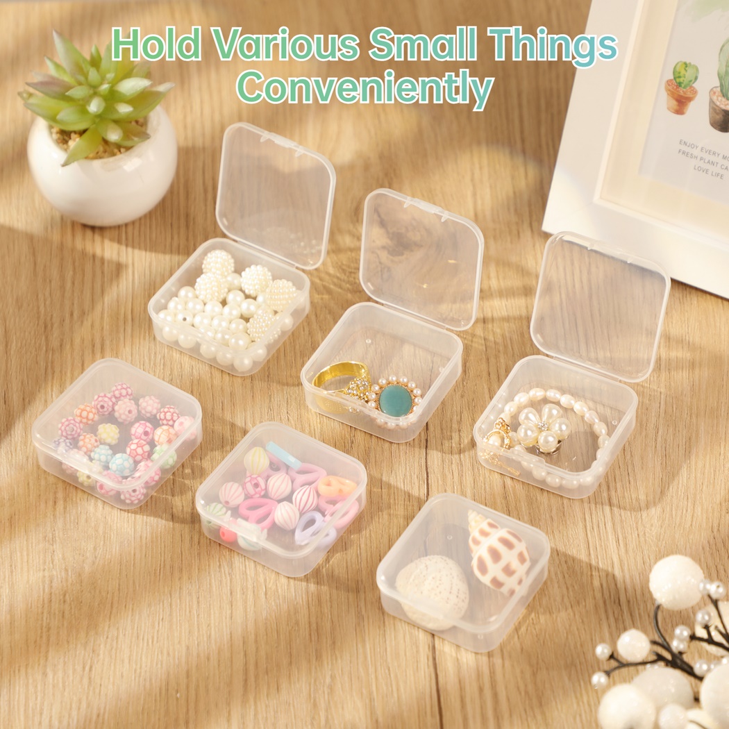 100Pcs Plastic Beads Storage C - đánh giá và giá Eco Art Craft