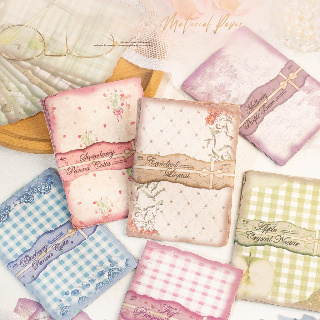 30sheets Vintage Scrapbook Pap - đánh giá và giá Art Craft Journal