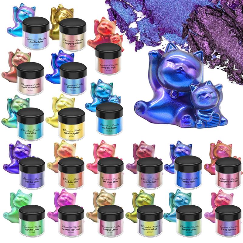 3g Mirror Chameleons Resin Pig - đánh giá và giá Resin Pigment Powder