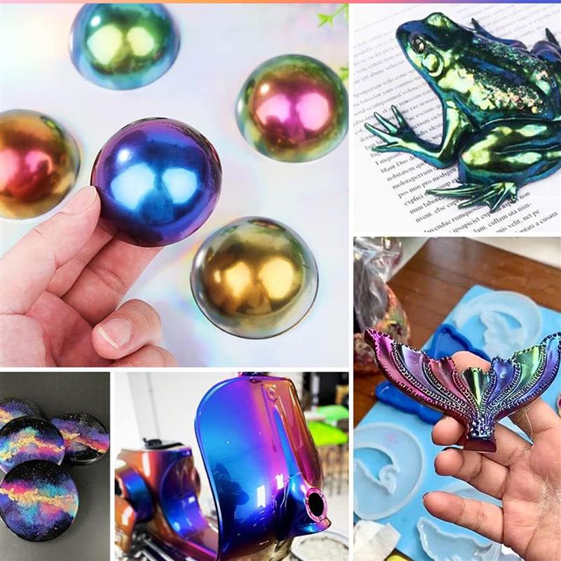 3g Mirror Chameleons Resin Pig - đánh giá và giá Resin Pigment Powder