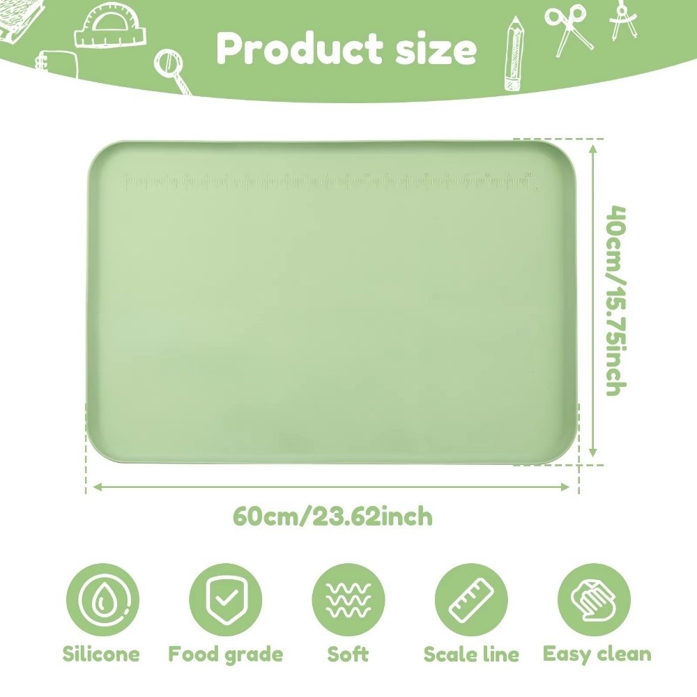 Silicone Painting Mat Non-Slip - đánh giá và giá Art Craft Clay