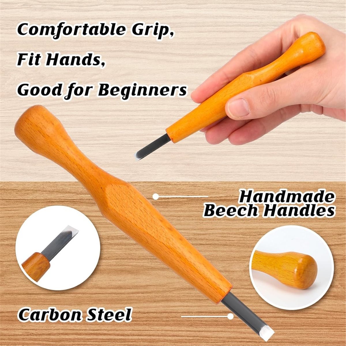 5 Pcs Carving Tools Set for Li - đánh giá và giá Linocut Carving Tool