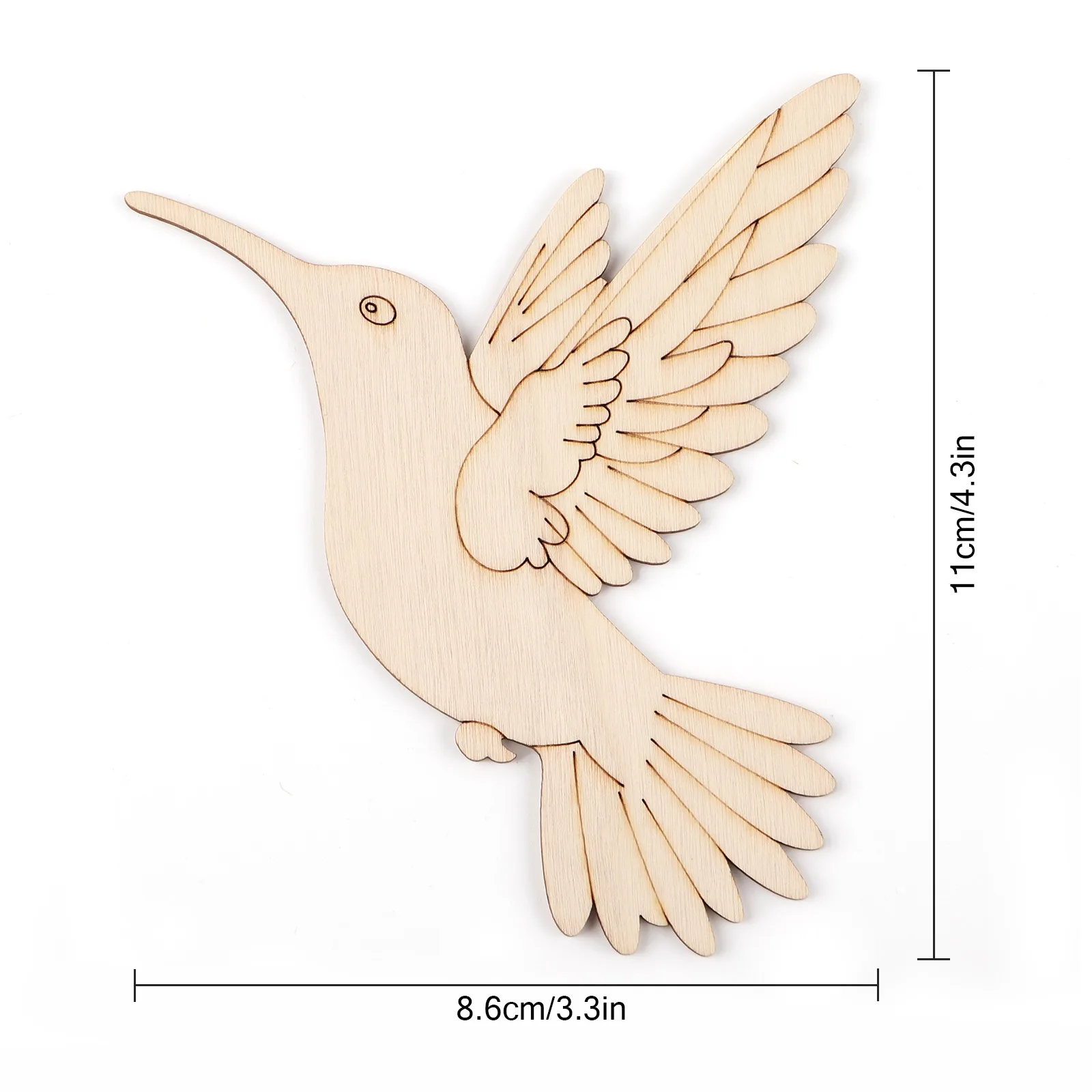 10pcs Unfinished Wood Animal B - đánh giá và giá Art Craft Us