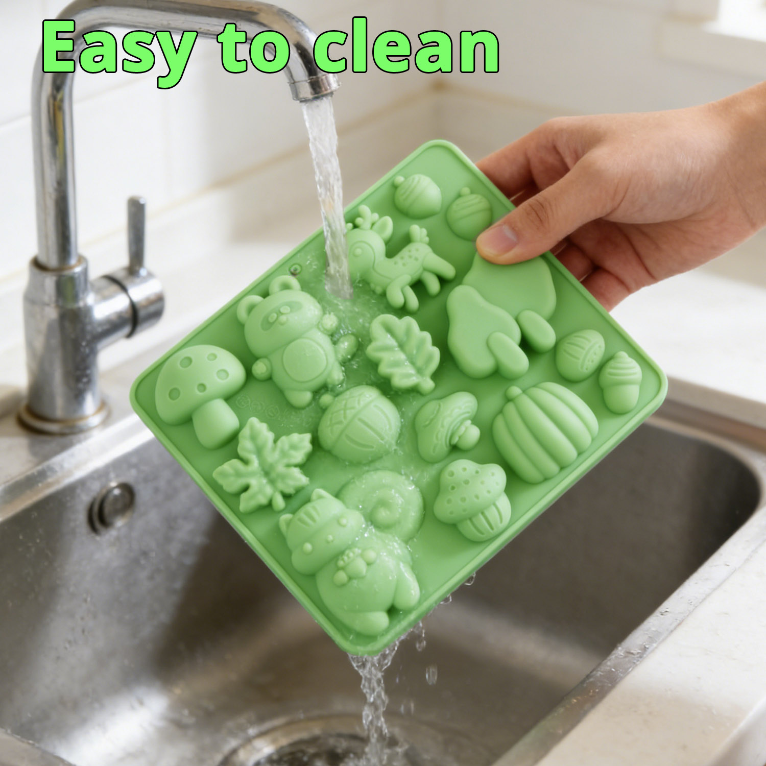 1 Silicone Cake Mold in the Sh - đánh giá và giá Art Craft Model
