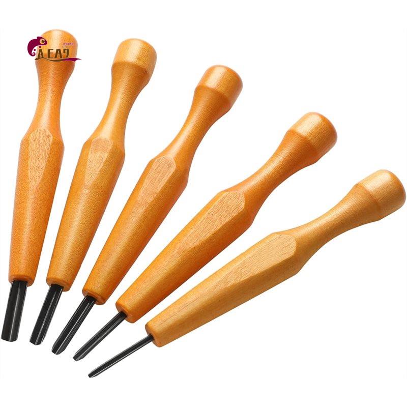 AEA9-5 Pcs Carving Tools Set - - đánh giá và giá Linocut Carving Tool