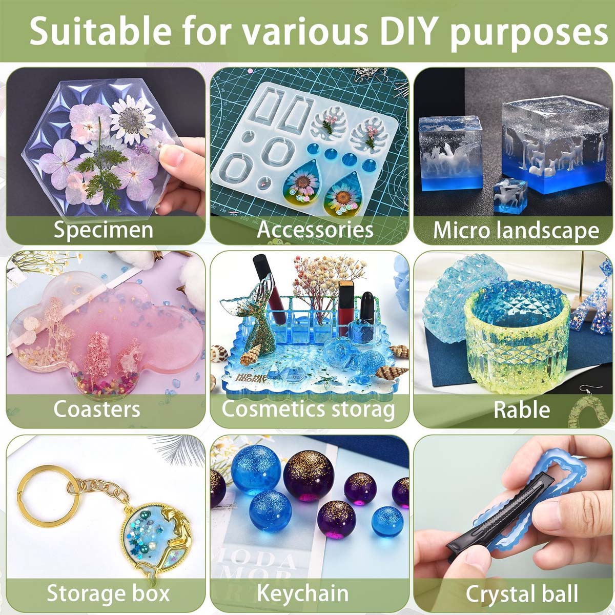 5ml/Bottle Epoxy Resin Pigment - đánh giá và giá Resin Pigment Powder