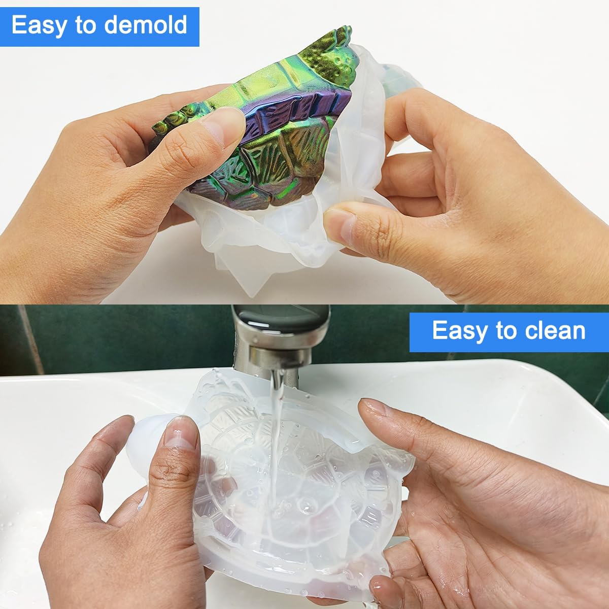 3D Tortoise Resin Molds Thick  - đánh giá và giá Art Craft Website