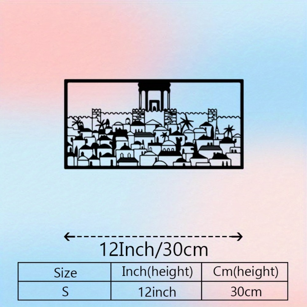 CIFBUY Metal Wall Art Jerusale - đánh giá và giá Art & Craft Clipart