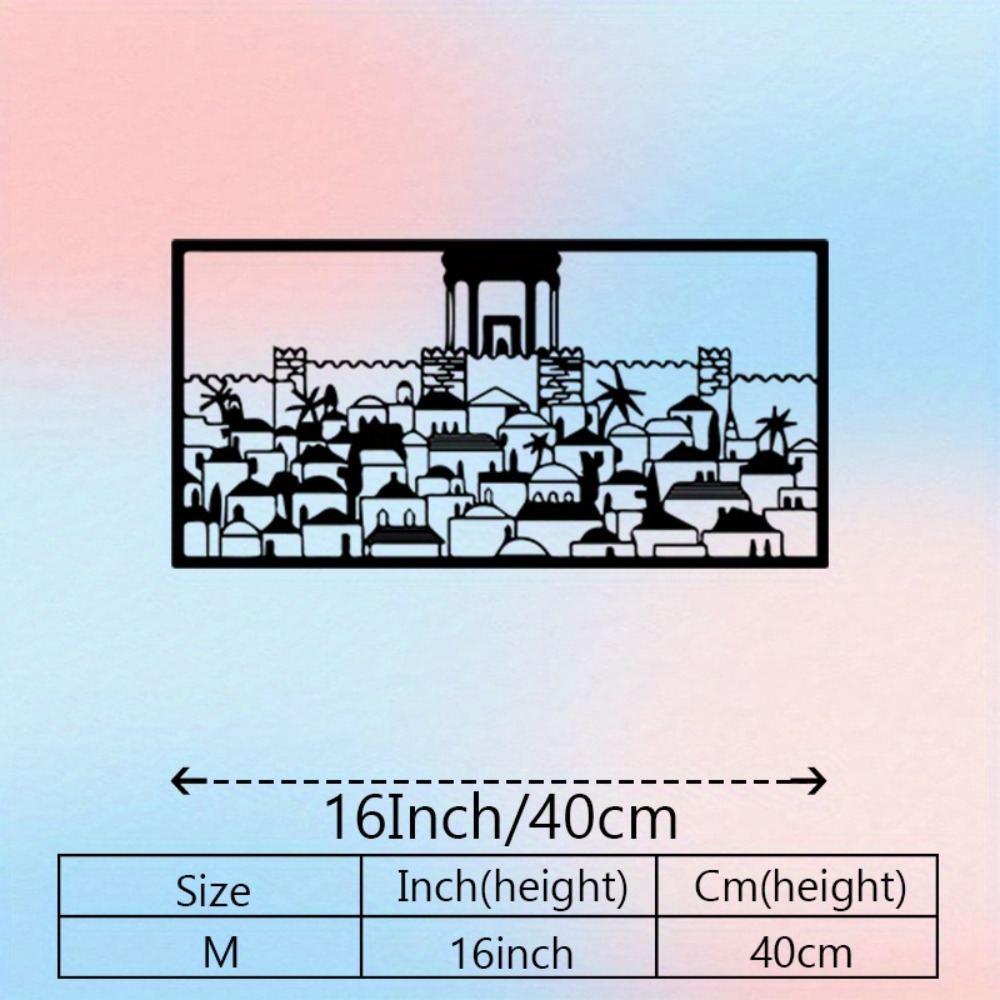 CIFBUY Metal Wall Art Jerusale - đánh giá và giá Art & Craft Clipart