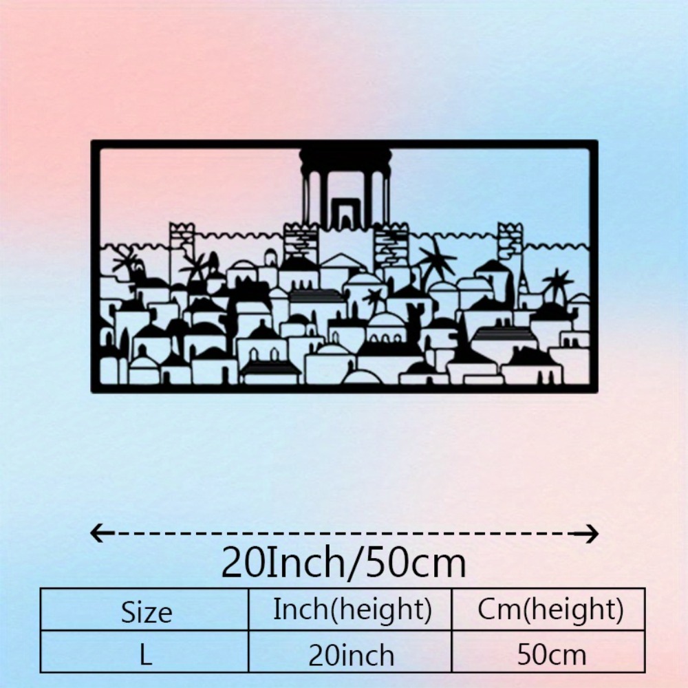 CIFBUY Metal Wall Art Jerusale - đánh giá và giá Art & Craft Clipart