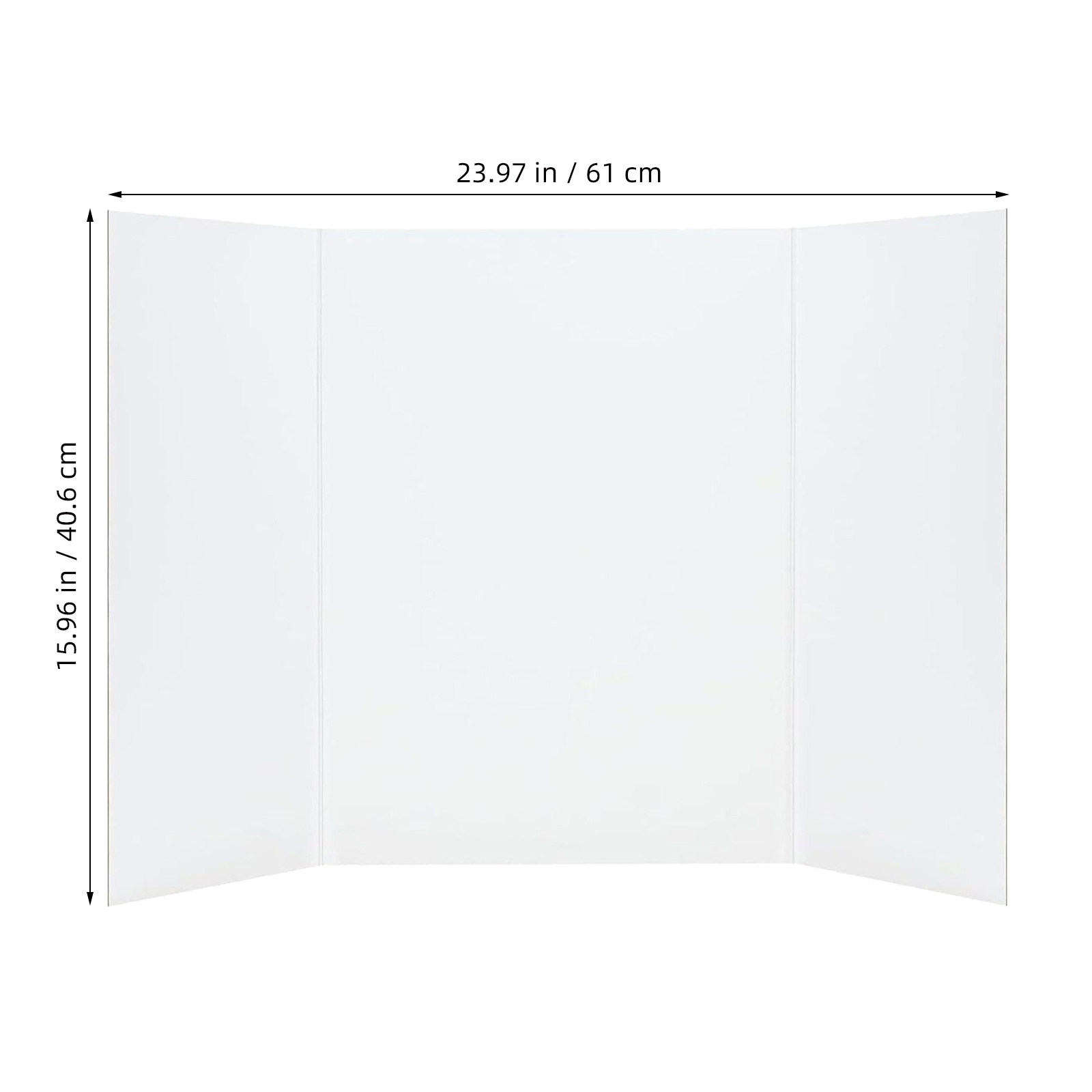 5Pcs White Corrugated Trifold  - đánh giá và giá Art And Craft Science