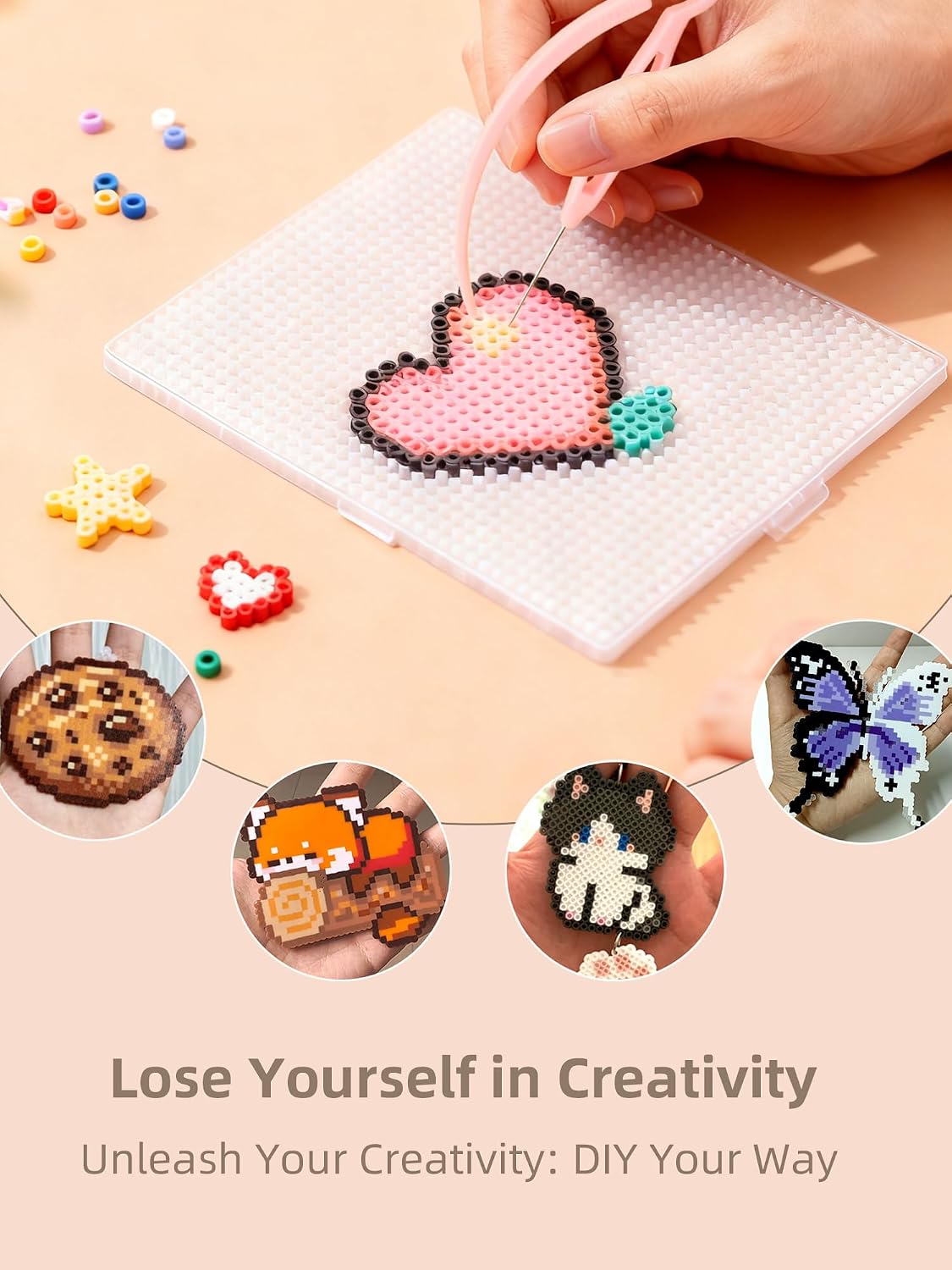 Fuse Beads Kit-Easy DIY-96 Col - đánh giá và giá Art Craft Us