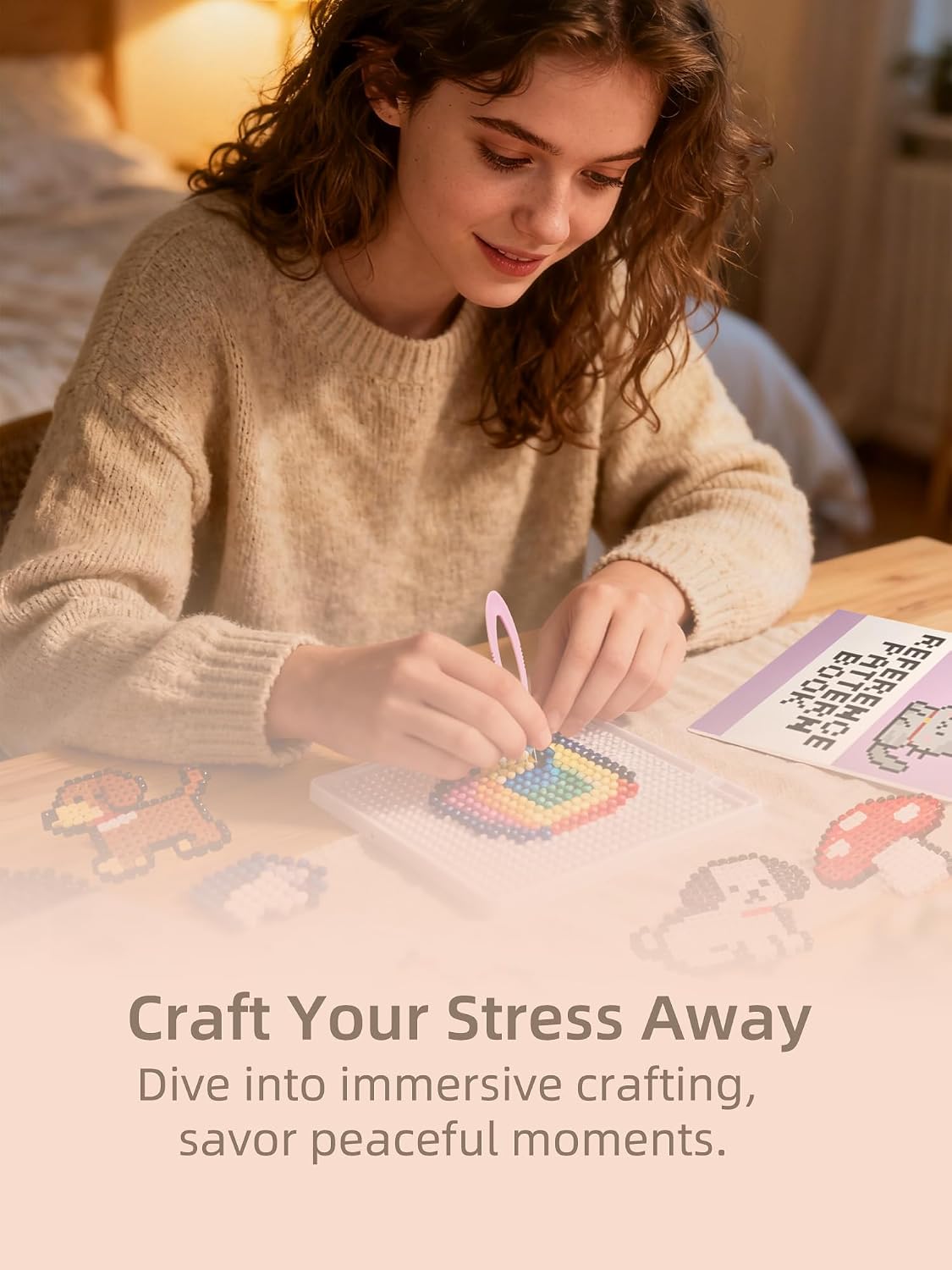Fuse Beads Kit-Easy DIY-96 Col - đánh giá và giá Art Craft Us